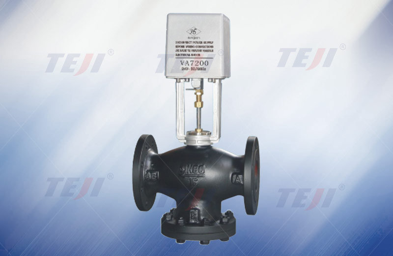 VB7200 cast iron two-way three-way regulating valve
